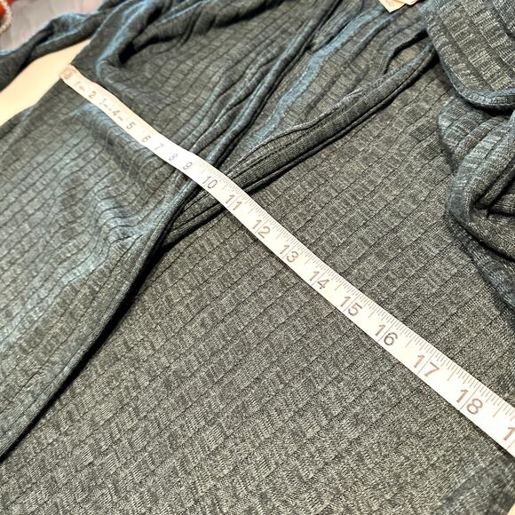 KNOX ROSE forest green‎ open cardigan Womans medium forestcore, goblincore - Picture 12 of 13